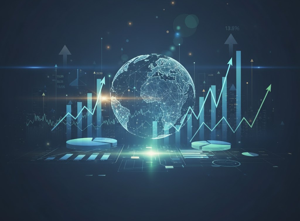 Tło wizualizacji danych inwestycyjnych